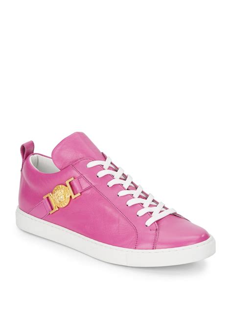 versace shoes pink|Versace sneakers women pink.